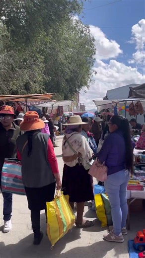 ウユニの木曜市 #travel #ボリビア #bolivia #market #旅行 #市場 #ウユニ塩湖 #dog #南米 #自然 #town #2026 #ひとり旅 #backpack