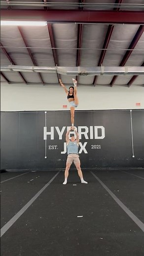 Accidentally matching 🫢 #cheer #cheerleading #partner #stunt #acro