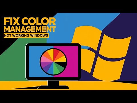How to Fix Color Management Not Working Windows 11 [Solved]