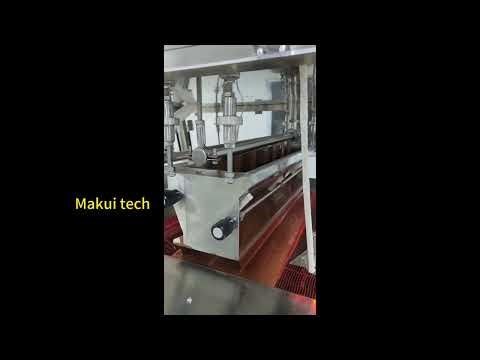 Full auto chocolate enrober machine chocolate coating side /bottom coat