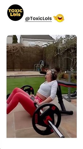 Gym Fail 😂 Girl Tries Rings Challenge & Fails Hard!#gymfails #funnyshorts #shorts