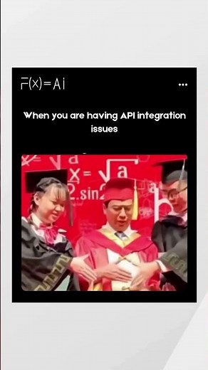 That’s why you use handshakes to validate integration 😂#Computer