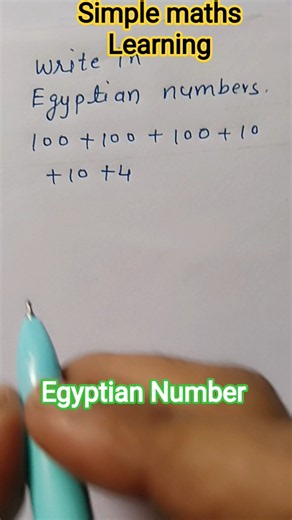 Egyptian Numbers | Ancient Number System Explained Easily