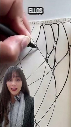 Zentangle Drawing ✍️🖤 Detailed and Relaxing Art Step by Step