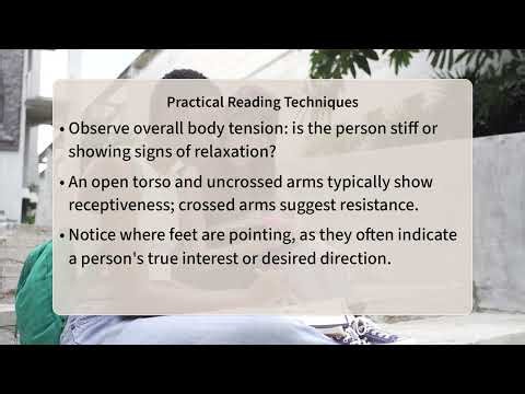 How Do You Read Nonverbal Posture Cues?