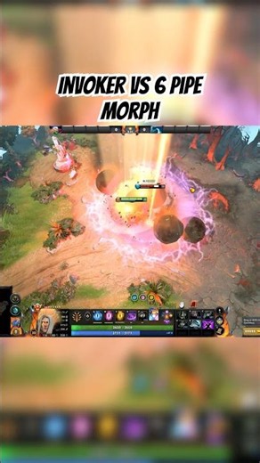 Invoker vs 6 Pipe Morph