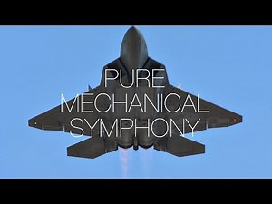 Listen To The Incredible Roar Of F-22s' Engines As It Fly Overhead