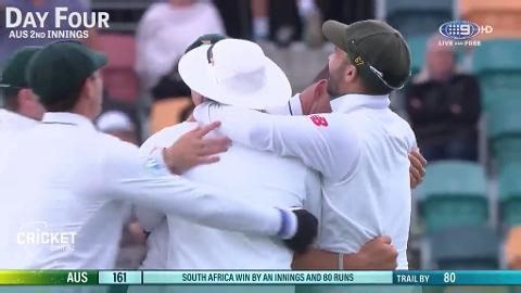 Second Test: Four days in five minutes