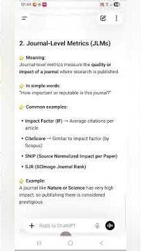 Author Level Metrics and Journal Level Metrics