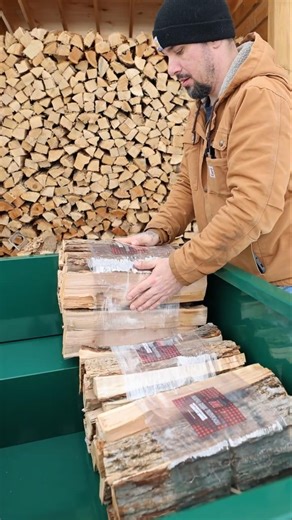 Best Combo In Firewood! #Eastonmade #WoodlandMills