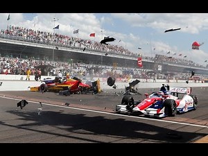 Indycar Crashes 2014