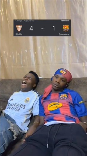 SEVILLA VS BARÇA 4-1 😭 #shorts #shortsvirals
