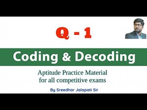 Q1 - Coding & Decoding (Aptitude Practice Material)
