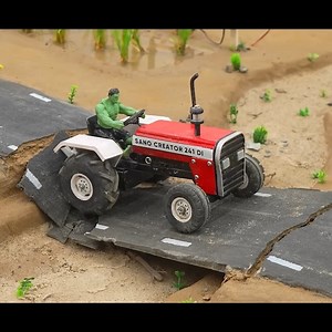 Mini Heavy-Duty Truck Stuck in Mud 😮🚚 | Rescue Build! #diyprojects #diy #miniworld #tinyworld #construction #bridge #roadconstruction #5minutecrafts #fblifestyletyle #reelschallenge #facebookpostシ #facebookviral #Pakistan #Philippines #mexico #brazil #indonesia | Mini Rural Project