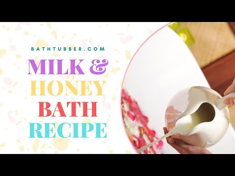 Milk and Honey Bath Recipe