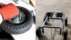 Building a Strong Drivetrain with Washing Machine Motors