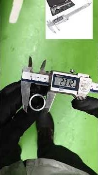 how to use digital vernier caliper #industrial #engineering #vernier #automobile #measurement