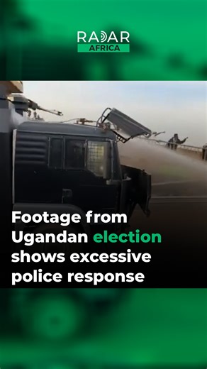 A new footage emerging on social media shows the police using excessive force against bystanders supporting presidential candidate Bobi Wine, according to human rights advocate Jeje Odea. | Radar Africa