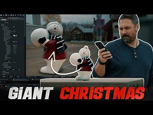 Photoscanning a Snowman | Polycam + After Effects