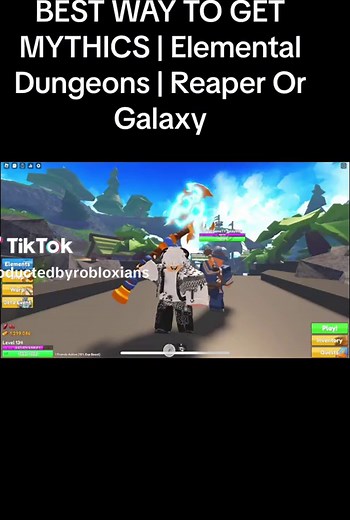 Best Way to Get Mythics in Elemental Dungeons (Reaper/Galaxy)