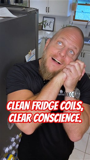 How to Clean Your Fridge Coils #Shorts