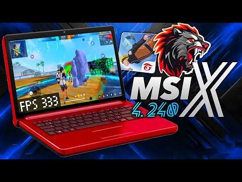 🚨NUEVO MSI X 4.240 ✅EMULADOR para PC GAMA BAJA, MEDIA Y ALTA 🚀Free Fire PC
