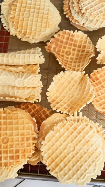 Quick Lemon Pizzelle Recipe in 1 Minute