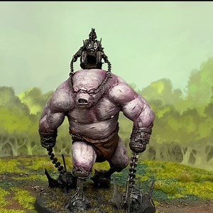 Forge World Troll Brute, painted by Dan. #gamesworkshop #citadelminiatures #warhammer #warhammerfantasy #warhammerageofsigmar #warhammer40000 #warhammer40k #horusheresy #middlehammer #oldhammer #themonstermerchants #forgeworld #wargaming #roleplaying #eavymetal #lordoftherings #thelordoftherings #hobbit #thehobbit #trollbrute | The Monster Merchants