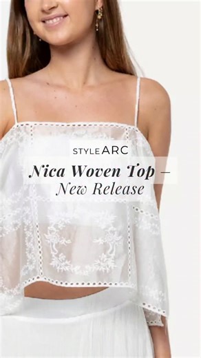 🌿Floaty, effortless, and made your way 🌿 Style Arc 🌿 The Nica Woven Top is the perfect blank canvas — try upcycling vintage scarves for something truly one-of-a-kind. #StyleArc #NicaWovenTop #SewItYourWay #sewingproject #DIYSewing #SewingCommunity #SustainableSewing #UpcycledFashion #sewingpattern | Style Arc sewing patterns