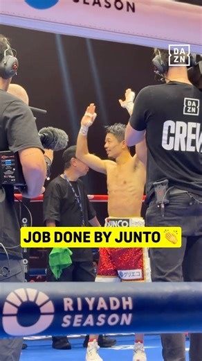 It wasn't easy, but Junto Nakatani keeps his undefeated record intact 💪 🎟️ Buy #RINGV: Night of the Samurai | Live Now on DAZN | Ring Magazine 🤳 | DAZN