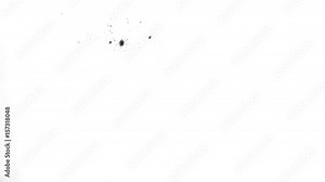 Drug Abuse. Cocaine powder sprinkled on a black surface. Problems with drugs concept. Black background. Close-up shot. Inverted colours