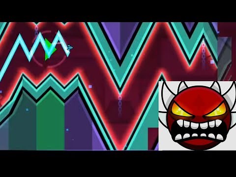 Deadlocked Full Version - Difficulty Meter (Geometry Dash) Footage by ‪@PartitionSion‬