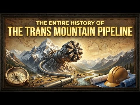 Canada’s Impossible Pipeline Through Mountains (Trans Mountain Pipeline Expansion)