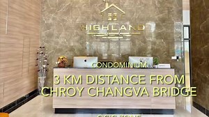 🔊Highland condo 💰 Asking Price: $57,000 ♦️1B : 42 sqm ♦️Gym , swimming pool ground floor ♦️Free parking ♦️Management fee: 0.90$ / sqm 💰Rental : 450$ ♦️Water: 0.65 $ ♦️Electricity: 0.25 $ ( 15% of gvm ) 🚩 Location: 3KM from Chroy Changva Bridge (the beat location), Phnom Penh, Cambodia ☎️ 0965565999 // 012998113 | Premiere Property Cambodia
