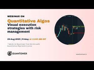 Quantitative Algos - Visual execution strategies with risk management