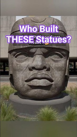 The Olmec Colossal Statues: Not Mayan or Aztec? 👀 #history #statue