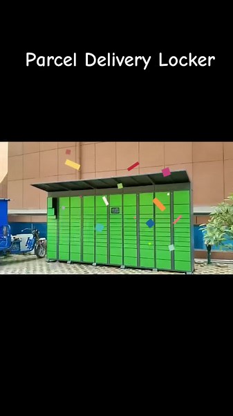 Community outdoor Parcel Delivery Locker intelligent controller Smart Locker for courier and receiver #locker #cainiaolockerdelivery #lockerdelivery #smartlocker