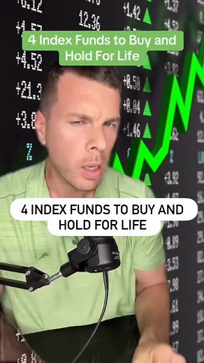 Here are the 4 index funds to buy and hold for life A common comment I get is people asking why I mentioned a different total stock market index fund in another video. You get stuck on choosing between Fidelity’s FSKAX or FZROX or Vanguard’s VTI, but when you zoom in on the returns they are separated by hundredths of a percentage point. The truth is your exact fund choice matters far less than your process. Pick a plan that matches your risk tolerance. Stick with it for years. Keep adding money.