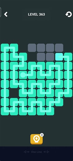 Block Blast One Line Level 363 Solution & Walkthrough | Puzzle Game (Android & iOS Shorts)