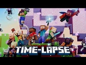 Minecraft Movie Poster! 🎬 -【Time-Lapse!】