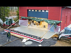 Building a Heated Concrete Driveway Apron for Arctic Conditions