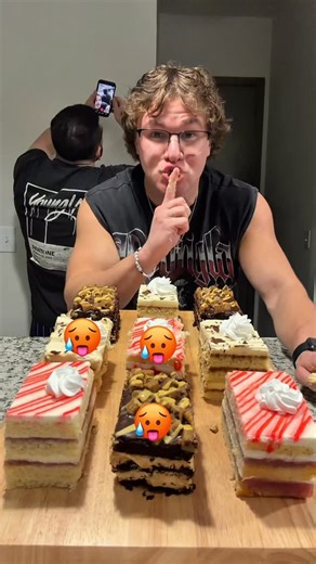 CJ Spencer | Spicy cake challenge gone wrong?!👀😭 #foodchallege #foodie #foodtok #gymbro #memes | Instagram