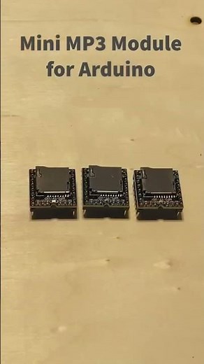 Mini MP3 Module for Arduino #arduino #electronic #unpacking
