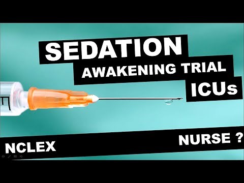 Spontaneous Awakening Trial | SAT | Sedation vacation | Daily sedative interruptions