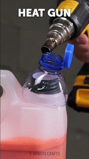 A way to reuse waste caps - Keep all liquids safe💪