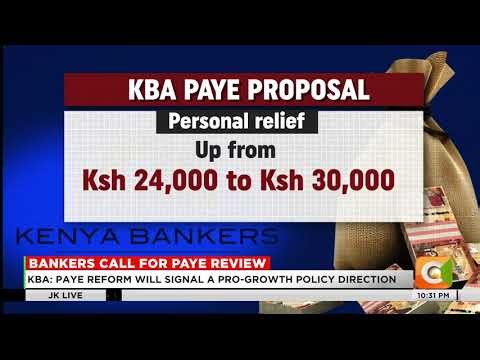 Bankers call for PAYE review to boost disposable income and investor confidence