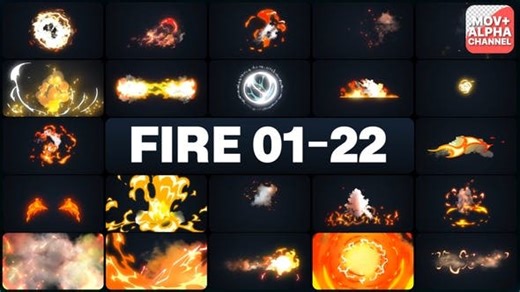 Advanced Fire Elements | Motion Graphics