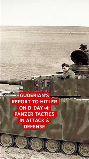Panzer Tactics, D-day and the Wehrmacht in WW2 #dday #ww2 #shorts
