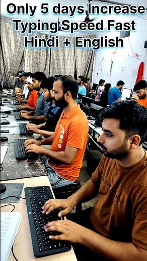 Only 5 days Increase Typing Speed fast hindi+English