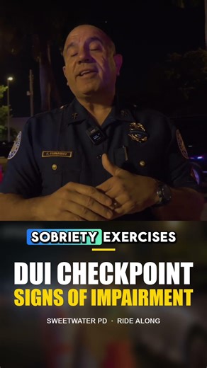 What Happens if You Show Signs of Impairment at a DUI Checkpoint 🚨 #Shorts